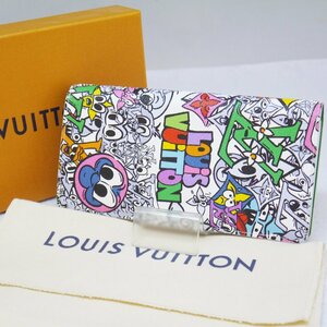 送料無料 USED品 Louis Vuitton ルイヴィトン M82011 ポルトフォイユ・ブラザ NM 長財布 モノグラムコミック RFIDタグ 箱/保存袋付き