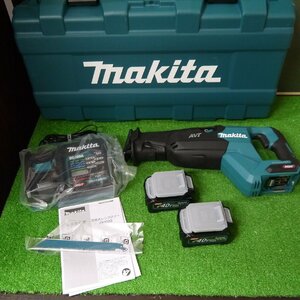 ★未使用 makita【マキタ JR002GRDX 40Vmax 充電式レシプロソー , バッテリ BL4025 2個 急速充電器 DC40RA 160サイズ発送】