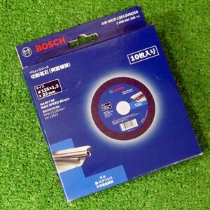 定形外送料無料 未使用品・保管品 BOSCH ボッシュ MCD12513VM/10 切断砥石 両面補強 10枚入り 鉄・ステンレスその他金属用 外箱付