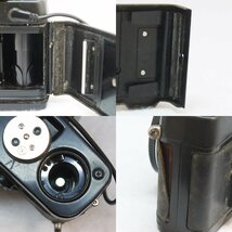 ジャンク品・保管品 CONTAX コンタックス RTS フィルムカメラ ブラック ボディのみ 動作未確認 現状品 ダメージ大_画像10