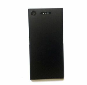 ★SONY ソニー Xperia エクスペリア Xperia XZ1 SO-01K バックパネル プレート バッテリー カバー ハウジング 修理交換用 ブラック DS018