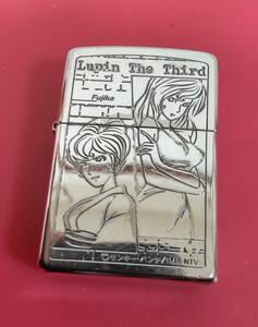 Zippo　ルパン三世　峰不二子　銀色　2000年