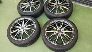 ★☆名古屋発 中古★【引取りOK】165/50R16 ブリヂストン ブリザック VRX2 レイナーBW25S 5Jx16 4/100 +45 コペン キャスト