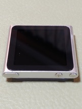 動作確認済　Apple ipod nano 第６世代（８ＧＢシルバー）＋ USBケーブル です。_画像3