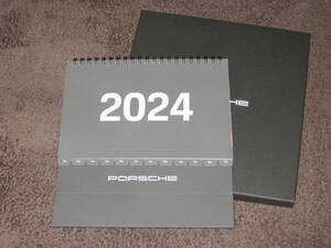 【クリックポスト 即決】　ポルシェ　2024　卓上 カレンダー　ノベルティ　PORSCHE