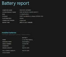 One-Netbook OneXFly Ryzen 7 7840U/メモリ32GB/SSD2TB/Radeon 780M/7型120Hz FHD液晶/Windows11 Home/超小型ゲーミングUMPC_画像9