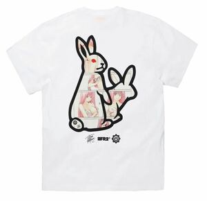 『新品』FR2 × 江川達也 ×中津川翔太 ★Tシャツ M サイズ★白 ホワイト★大阪 京都 沖縄 撫子 月桃 柳 doko