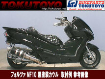 フォルツァMF10 インナーカウル黒 塗装セット1式 ホンダ_画像3