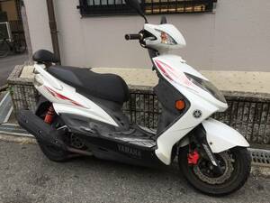 ４６台湾フルパワーシグナス X １２５ｃｃインジェクション 書類、鍵付き