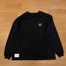 1スタ 美品 23AW WTAPS AII 02 / LS / COTTON. WUT L 03 BLACK ダブルタップス今期ロンT黒1円スタート売り切りHOODS正規品付属品_画像1