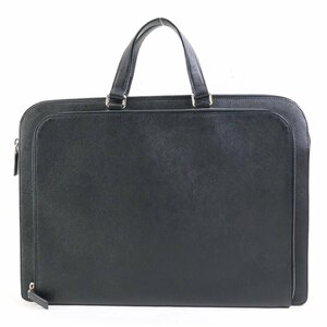 プラダ PRADA ハンドバッグ ビジネスバッグ レザー ブラック 55558k