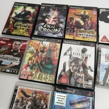 まとめ売り プレイステーション ソフト プレステ2 プレステ3 三國志 信長の野望 侍道3 バイオハザード_画像2