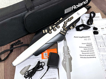 ■Roland AE-20 エアロフォン ウインドシンセ ローランド 付属品多数 Digital Wind Instrument■_画像1