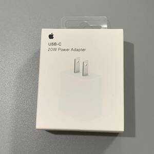 新品未使用　アイホン純正 20W USB-C電源アダプタ アップル 純正充電器