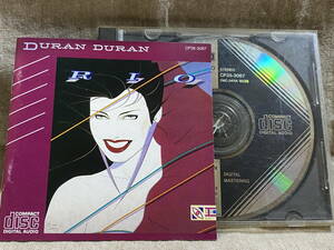 DURAN DURAN - RIO CP35-3067 CSR刻印 BLACK TRIANGLE 国内初版 税表記なし3500円盤 日本盤 レア盤