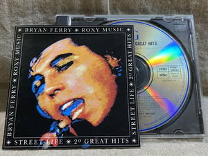 BRYAN FERRY / ROXY MUSIC - STREET LIFE P40P20043 国内初版 日本盤 税表記なし4000円盤 廃盤 レア盤