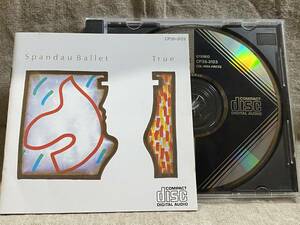 SPANDAU BALLET - TRUE CP35-3123 国内初版 日本盤 税表記なし3500円盤 廃盤 レア盤