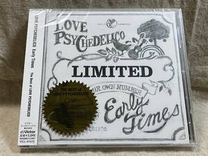 THE BEST OF LOVE PSYCHEDELICO 「EARLY TIMES」 ラブ サイケデリコ 未開封新品