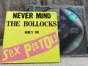 SEX PISTOLS - NEVER MIND THE BOLLOCKS 勝手にしやがれ 32VD-1011 国内初版 日本盤 税表記なし3200円盤