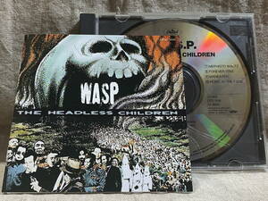 [L.A.METAL] W.A.S.P. - THE HEADLESS CHILDREN CP32-5696 国内初版 日本盤 廃盤 レア盤