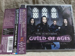 [メロハー] GUILD OF AGES - VOX DOMINATAS TOCP-65329 国内初版 日本盤 帯付 廃盤 レア盤