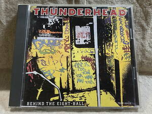 THUNDERHEAD - BEHIND THE EIGHT-BALL TECP-25124 国内初版 日本盤 廃盤 レア盤