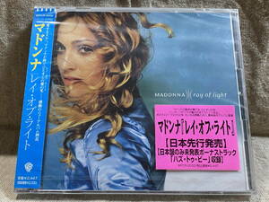 MADONNA - RAY OF LIGHT WPCR-2000 国内初版 日本盤 未開封新品