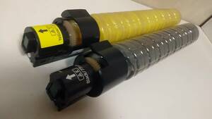  Ricoh MP P toner 2 color set (BK/Y) black * yellow genuine products unused translation have 
