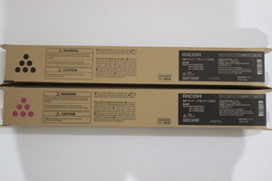 リコーMP PトナーC3503 2色セット（BK/M）ブラック・マゼンタ 純正品 未使用