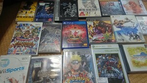 ゲームソフトジャンクまとめ売り PS2、PS3、3DS、PSP、wii、Xbox360【送料無料】