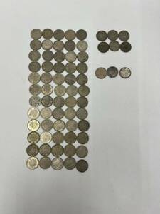 ★一円スタート　まとめ売り　硬貨 銀貨 古銭 コイン 稲穂60枚　鳳凰 6枚　東京 3枚　総額6900♪♪