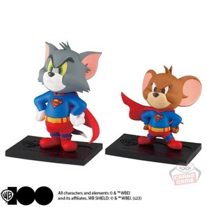 【未開封】 トムとジェリー フィギュアコレクション Tom and Jerry as SUPERMAN WB100周年ver. フィギュア Figure