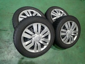 185/60R15 スタッドレスタイヤ　ホンダ純正15インチ鉄ホイール４本セット　フィット、フリード等　23120609