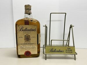 ◎1円〜古酒 Ballantine 特大ボトル バランタイン 未開封 長期保管品 内容量不明 スコッチウイスキー レア◎