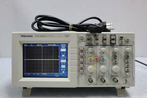 E4107 Y Tektronix TDS2022 テクトロニクス デジタル オシロスコープ 計測器 測定器.訳あり：写真5枚目を参考