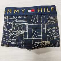 TOMMY HILFIGER トミーヒルフィガー TOMMY ORIGINAL HOLIDAY オーガニックコットン 前閉じ ボクサーパンツ 53311966 ミッドナイトブルー M_画像2