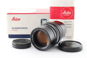 Leica Summicron 90mm f/2 Leitz Canada Mマウント ライカ ズミクロン 4319