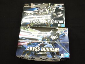 2点セット【未組立】1/144 HG ZGMF-X31S アビスガンダム ZGMF-1017M ジンハイマニューバ 「機動戦士ガンダムSEED」