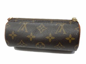 LOUIS VUITTON ルイヴィトン モノグラム パピヨン ポーチ ミニバッグ【ヴィンテージ】【良品】