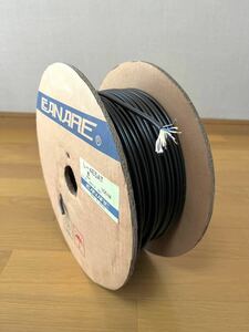 ★CANARE 電磁シールドマイクケーブル【カナレ L-4E5AT 黒色】約92m （ケーブル重量より計測）