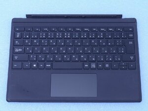 Surface Pro 7+,7,6,5,4,3 タイプカバー Type1725 キーボード ブラック色 Microsoft 管理No.3