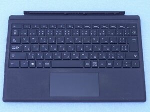 Surface Pro 7+,7,6,5,4,3 タイプカバー Type1725 キーボード ブラック色 Microsoft 管理No.1