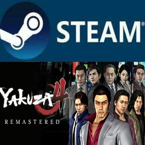 YAKUZA 4 REMASTERED 龍が如く日本語対応 STEAM コード