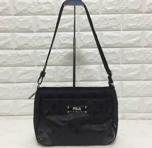 no18512 FILA フィラ スポーツ ナイロンキャンバス 斜め掛けショルダー バッグ ポシェット ☆