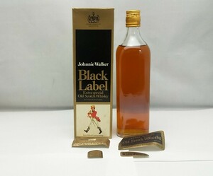 ウイスキー　Johnnie Walker　EXTRA SPECIAL　黒ラベル　金キャップ　白紋章　750mL 43%　箱　/　 ジョニーウォーカー　スコッチ