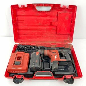 HILTI ヒルティ 充電式ロータリーハンマードリル TE6-A 充電器 バッテリ 36V ケース [B2176]