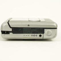 ジャンク品 SONY ソニー カセットレコーダー TCM-450 本体のみ ポータブルプレーヤー オーディオ機器 [R12318]_画像4