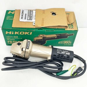 未使用品 HiKOKI ハイコーキ 100mm 電気ディスクグラインダ XS2000 [F6088]