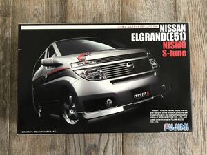 ◆送料込み◆ ◆送料込み◆「湧き出る存在感」フジミ 1/24 NISSAN ニッサン エルグランド ニスモ S-tune ELGRAND (E51) NISMO 未組立 希少