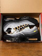 NIKE AIRMAX 95 エアマックス95　Icons　アイコンズ　DX4236-100 US11 29cm（ホワイト/ウルフグレー/クールグレー/イエローストライク）_画像8